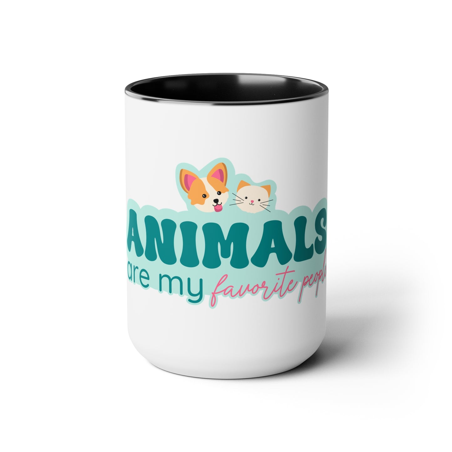 Animals Are My Favorite Coffee Mug