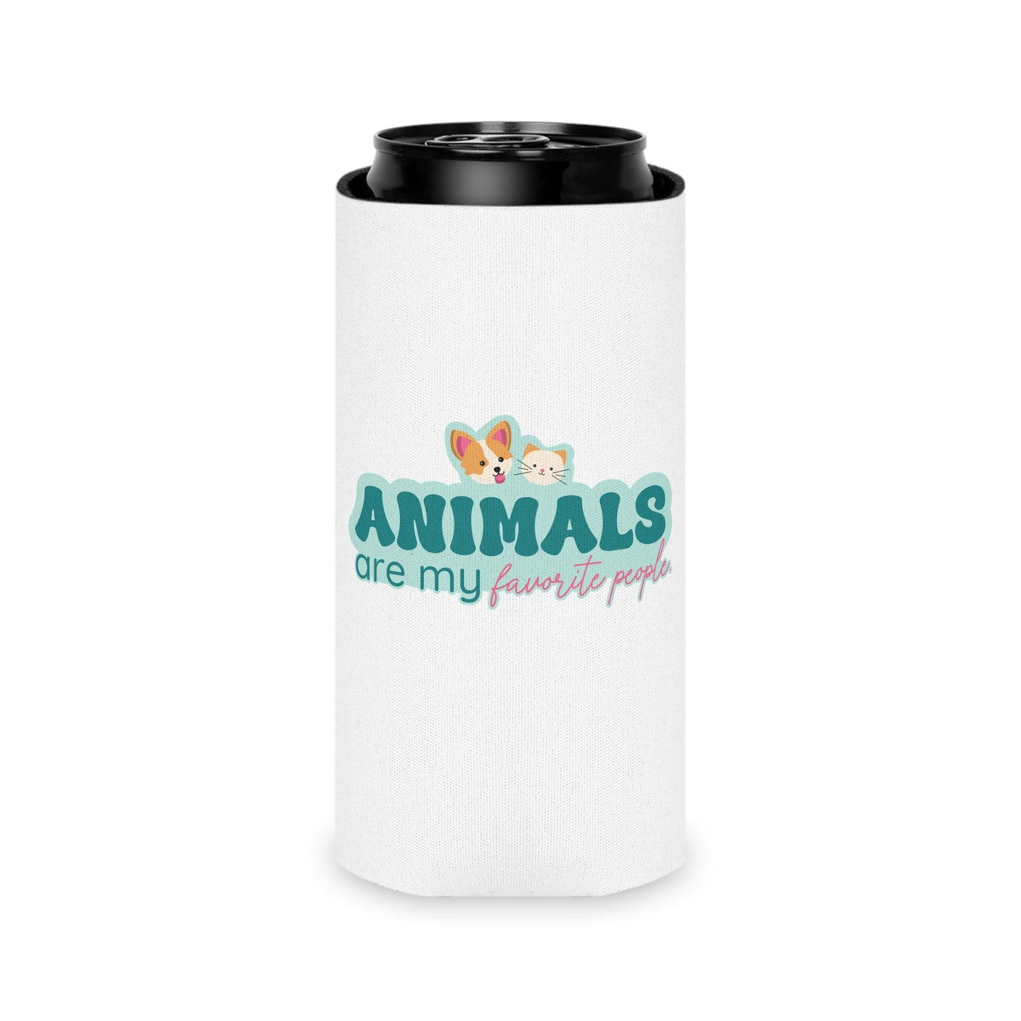 Animals Are My Favorite Koozie