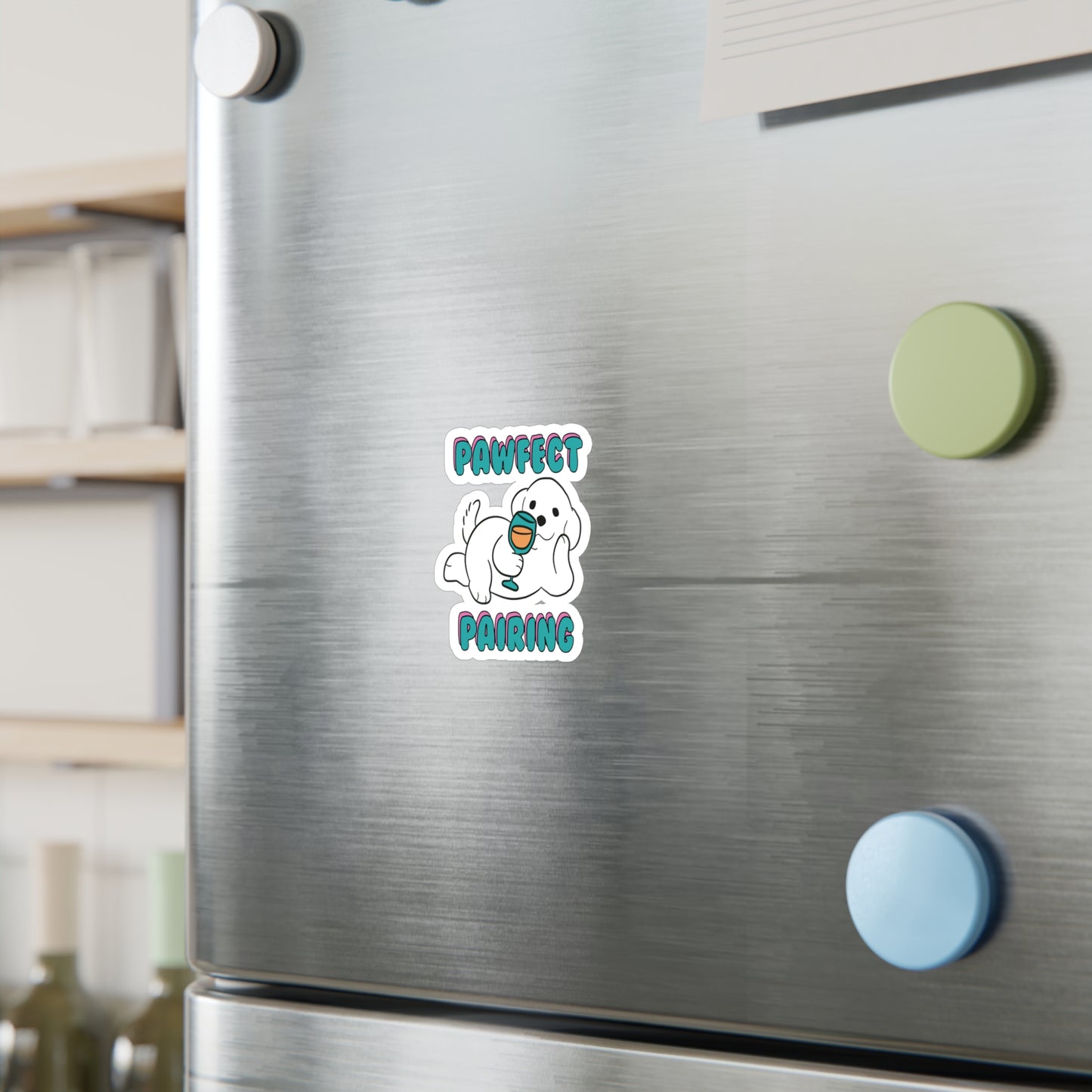 Pawfect Pairing Sticker