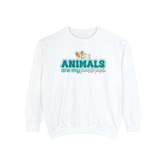 Animals Are My Favorite Unisex Sweatshirt