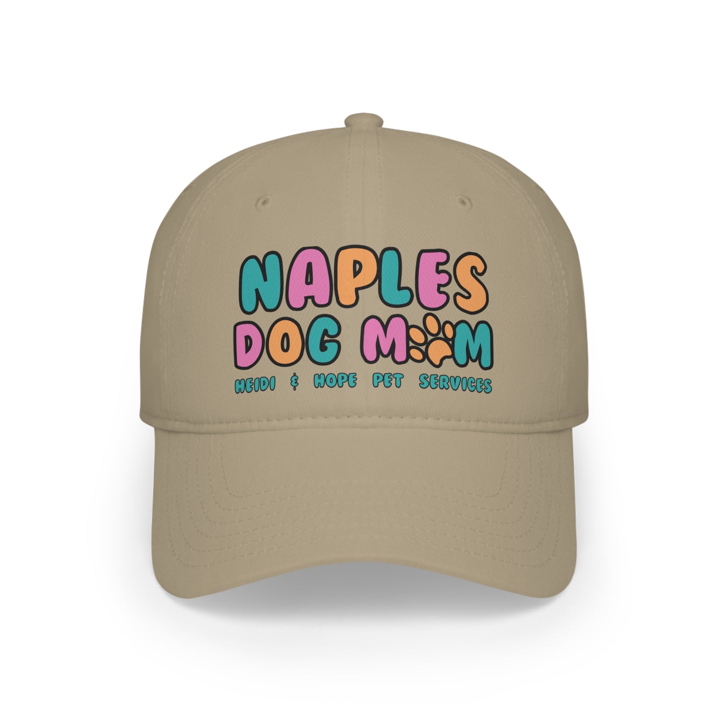 Naples Dog Mom Baseball Hat