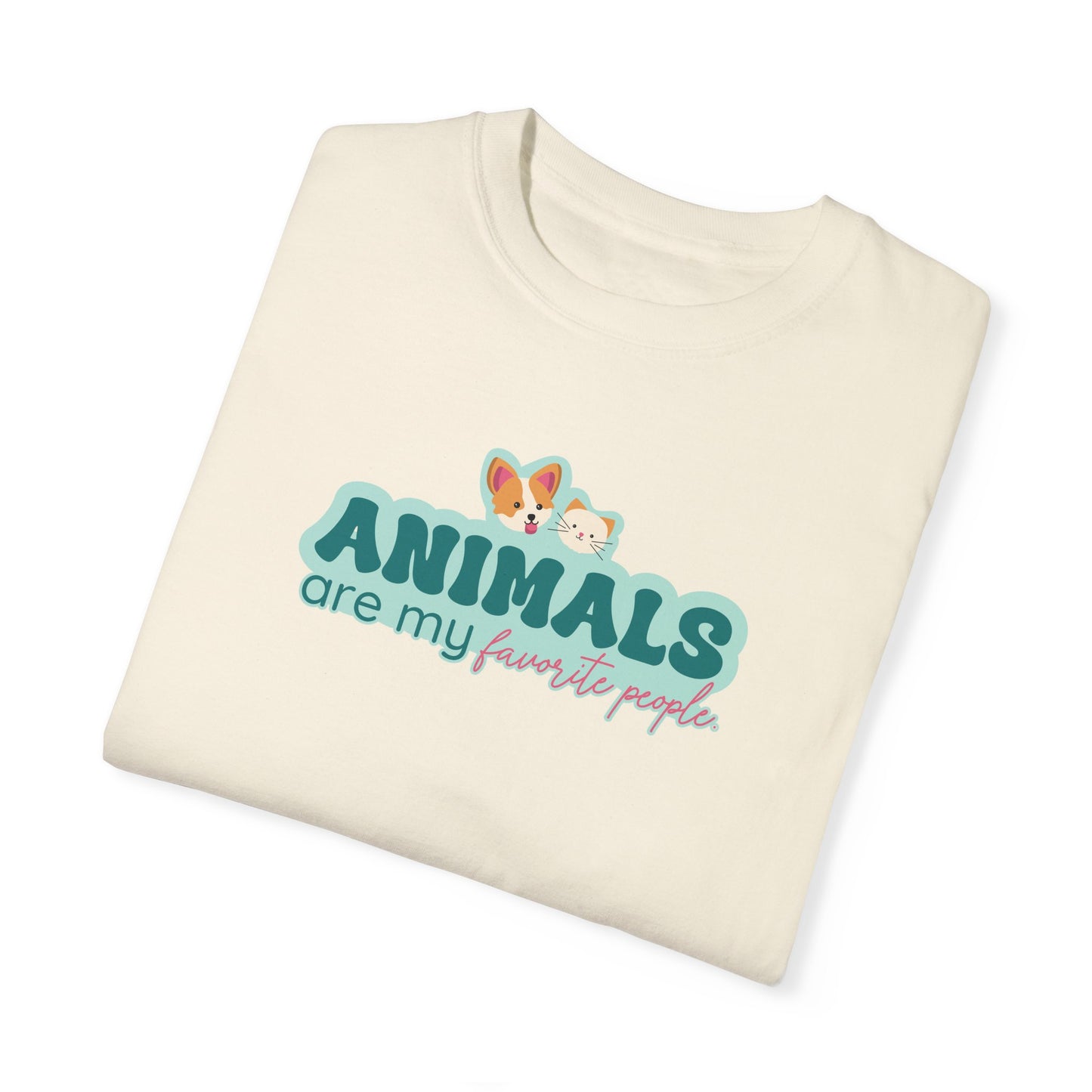 Animals Are My Favorite Unisex T-Shirt