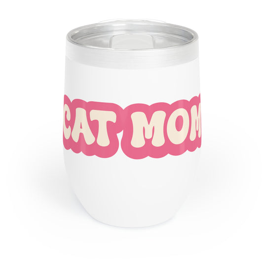 Cat Mom 12oz Insulated Tumbler