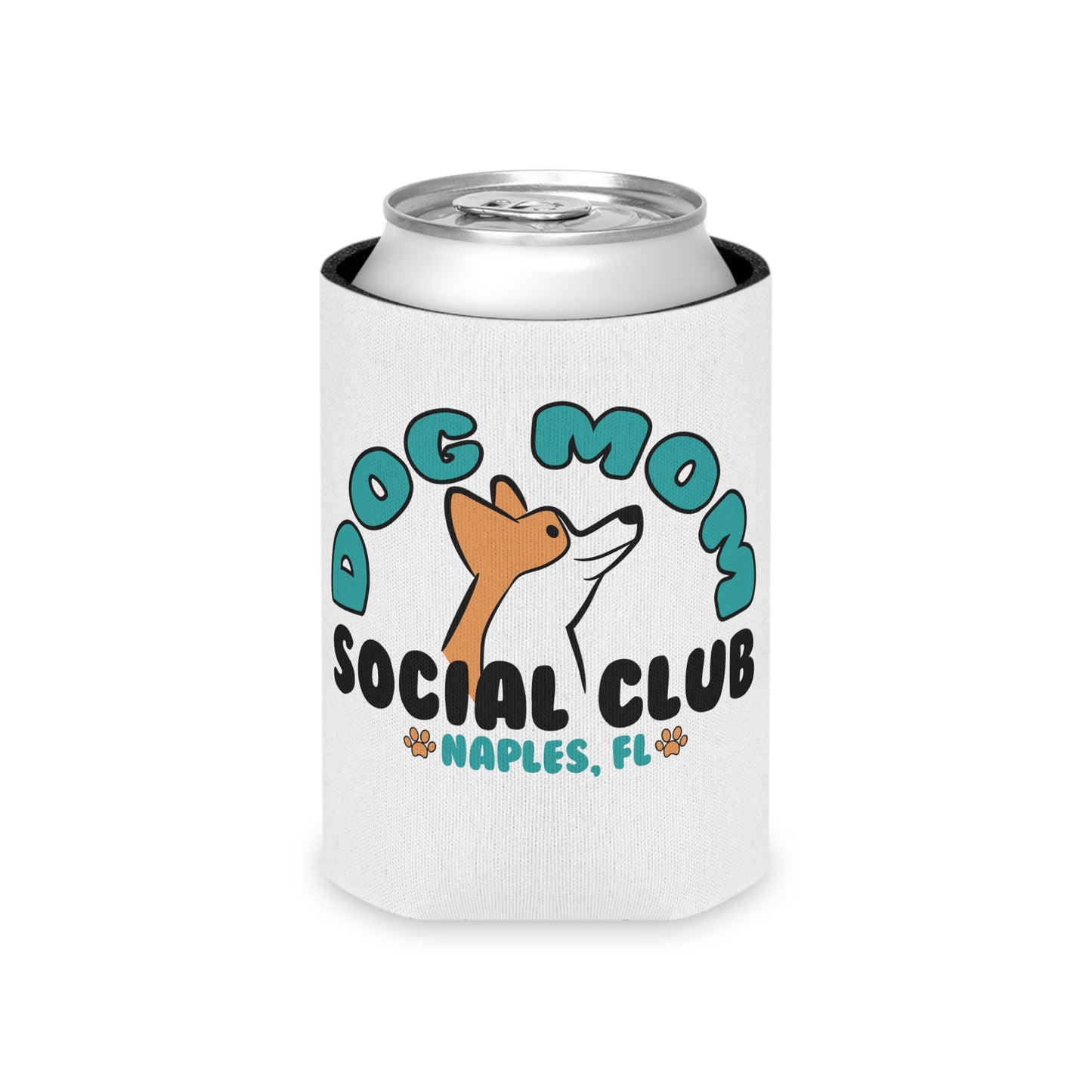 Dog Mom Club Can Koozie