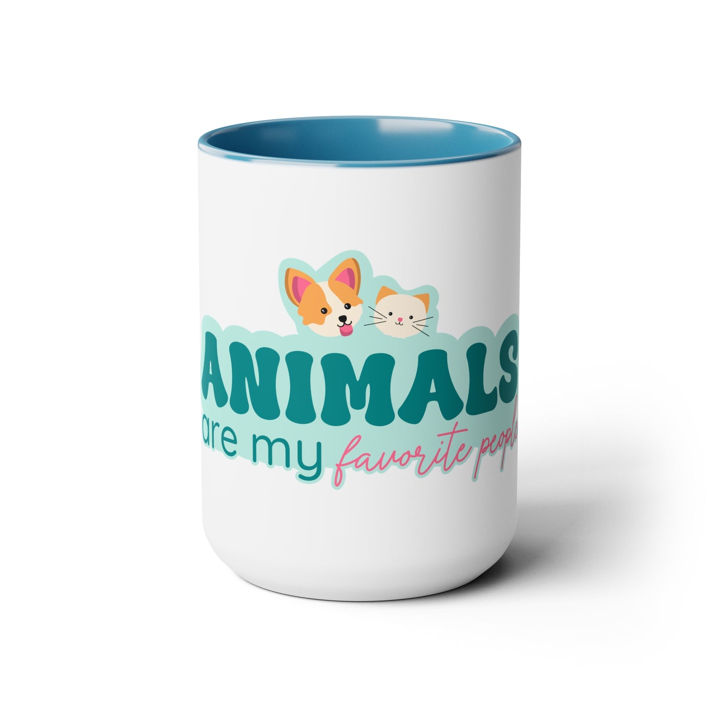 Animals Are My Favorite Coffee Mug